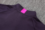 24-25 West Ham Purple Half Pull Tracksuit (半拉链)