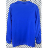 24-25 Man Utd Blue Joint Retro Edition Long Sleeve Soccer Jersey (长袖)
