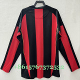 2010-2011 ACM Home Long Sleeve Retro Soccer Jersey (长袖)