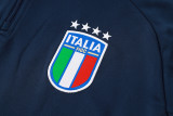 24-25 Italy Royal Blue Half Pull Tracksuit (半拉链)