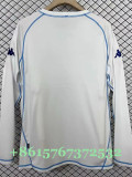 2003-2004 AJ Auxerre Home Long Sleeve Retro Soccer Jersey (长袖)