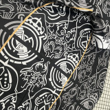23-24 RMA Black Special Edition Fans Soccer Jersey *队徽花纹