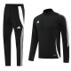 2024 AD Black Half Pull Tracksuit #AB06 (半拉链)