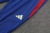 24-25 Spain Light blue Half Pull Tracksuit (半拉链)