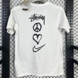 T126 联名 White High Quality Casual T-Shirt