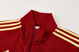 24-25 Roma Red blue Jacket Tracksuit #02