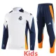 24-25 RMA White Kids Long Sleeve Training Tracksuit (童装)