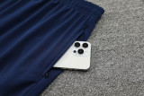 24-25 Marseille Lake blue Half Pull Tracksuit (半拉链)(金标)