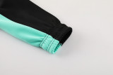 24-25 Man City Black Green Jacket Tracksuit #02