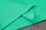 24-25 Portugal Light green Half Pull Tracksuit (半拉链)