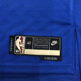 22-23 WARRIORS CURRY #30 Blue Top Quality Hot Pressing NBA Jersey (Retro Logo)