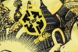 24-25 Brazil Yellow black Kids Half Pull Special Edition (童装)(半拉链)