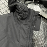 2025 AD Cotton Thickened warm Black Outdoor Jackets #P5加棉冲锋衣