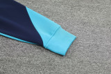 2024 NK Royal blue Jacket Tracksuit #2306(深蓝袖)
