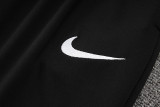 24-25 NK Black Kids Half Pull Tracksuit #05(童装半拉链)(白色领)