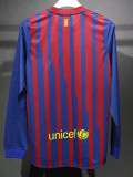 2011-2012 BAR Home Player Version 长袖球员 Long Sleeve Retro Soccer Jersey