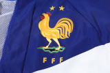 24-25 France Blue Windbreaker (High Quality)球员