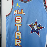 25-26 ALL-STAR LILLARD #0 Light blue Top Quality Hot Pressing NBA Jersey