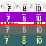 25-26 RMA White Purple Player Version Training Shirts