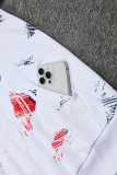 24-25 PSG White Hoodie Tracksuit (卫衣套装)
