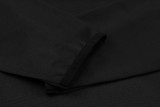 2024 AD Black Half Pull Tracksuit (半拉链)