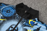 24-25 Brazil Gray Blue Jacket Tracksuit #A814(喷墨)