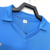 1987-1988 Napoli Home Blue Retro Soccer Jersey