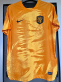 22-23 Netherlands Home World Cup Fans Soccer Jersey