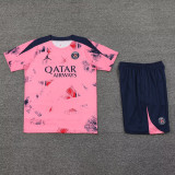 24-25 PSG Jordan Pink Training Short Suit
