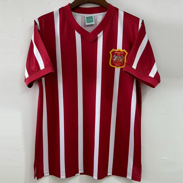 1956 Man City Away Retro Soccer Jersey