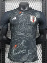 24-25 Japan Black Special Edition Player Version Soccer Jersey #白色标