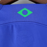 22-23 Brazil Away World Cup Fans Soccer Jersey