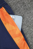 24-25 RMA Blue Yellow Kids Half Pull Tracksuit (童装)(半拉链)