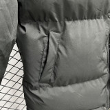 24-25 MF4 AD Black Hooded Cotton Coat #棉衣