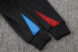 24-25 BAR Black Hoodie Half Pull Tracksuit #F562半拉连帽