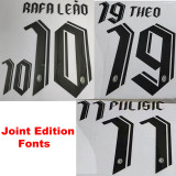 23-24 ACM Cream Color Joint Edition Long Sleeve Player Version Soccer Jersey (长袖球员)