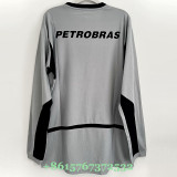 2002-2003 Flamengo GoalKeeper Grey Long Sleeve Retro Soccer Jersey (长袖)