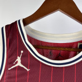 23-24 ALL-STAR DONCIC #77 Red Top Quality Hot Pressing NBA Jersey