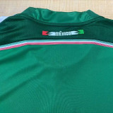 2014 Mexico Home Long Sleeve Retro Soccer Jersey (长袖)