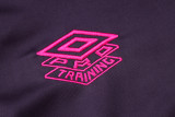24-25 West Ham Purple Half Pull Tracksuit (半拉链)