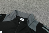 2024 AD Black Jacket Tracksuit #2307