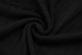 24-25 France Black Half Pull Tracksuit (半拉链)