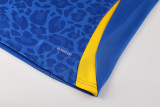 2024 AD Fancy blue Half Pull Tracksuit #AB08 (半拉链)