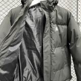 24-25 MF4 AD Black Hooded Cotton Coat #棉衣