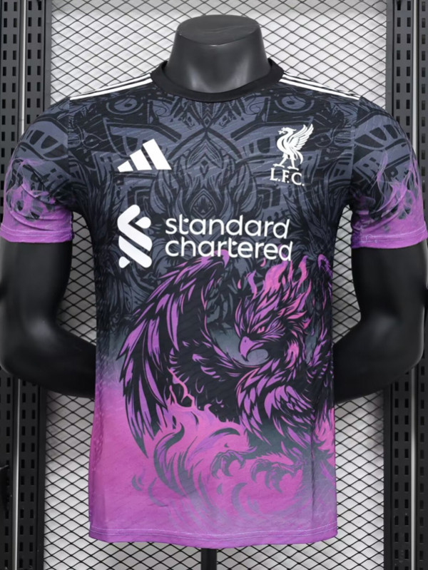 24-25 LIV Black Purple Special Edition Player Version Training shirts