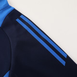 2024 AD Royal Blue Jacket Tracksuit #AJ18