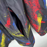 23-24 Korea Black Windbreaker