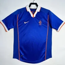 1998 Netherlands Away Retro Soccer Jersey