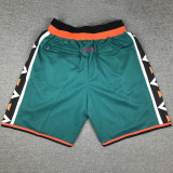 ALL STAR Green City Edition Top Quality NBA Pocket Pants #全明星
