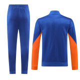 24-25 Netherlands Fancy blue Jacket Tracksuit #01